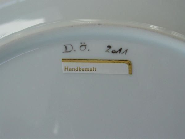 Piatti: Keramik Zier Teller Rose handbemahlt – Nuovo (secondo la descrizione) da Rothrist venduto da heinrich1966 2
