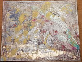 Painting: "Mindfulness", 40 x 50 cm, canvas frame