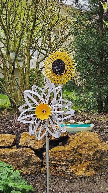 Autres décorations & accessoires: Windrad Blume – Neuf avec emballage d'origine à Mellingen par Hondavtr 1