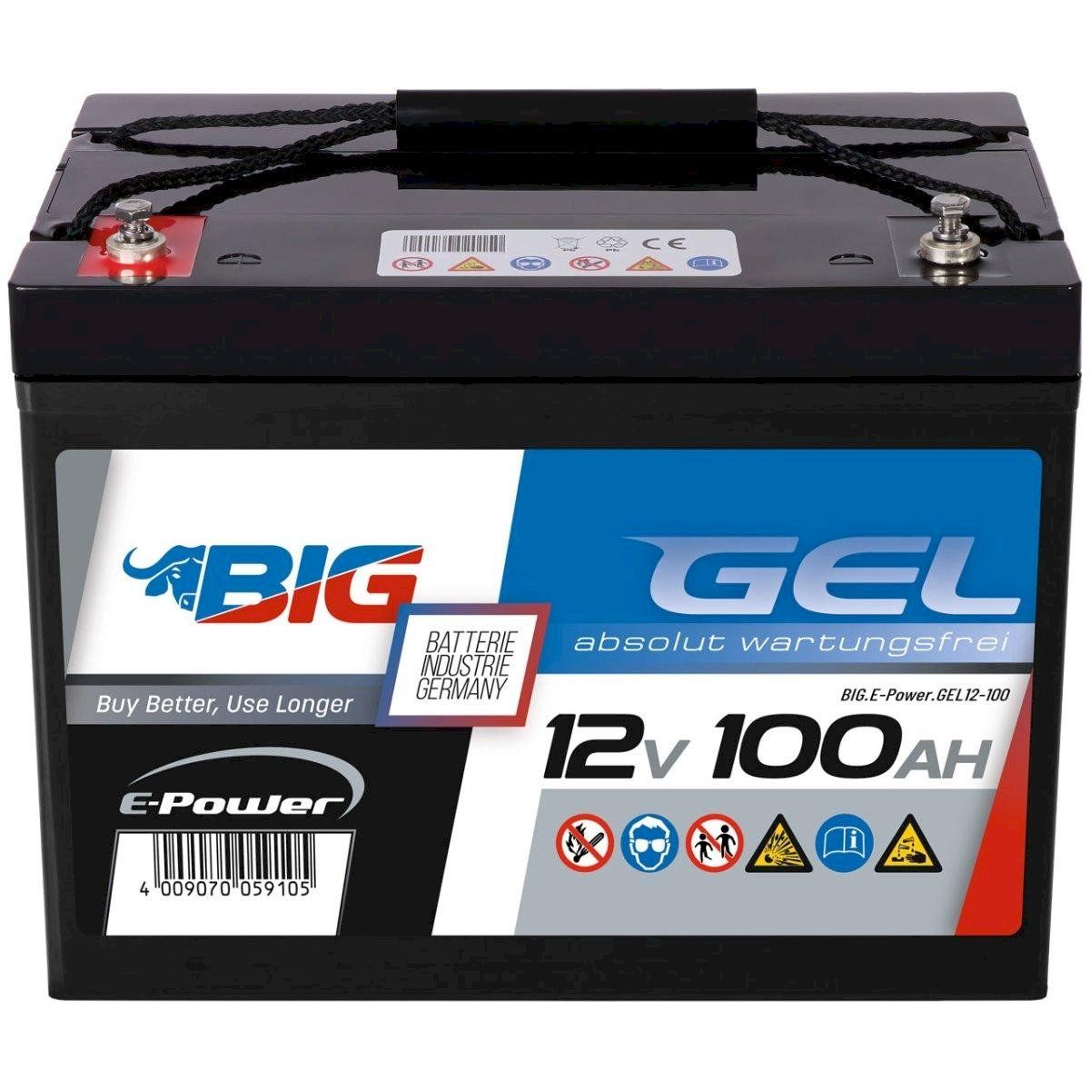 Batterie: BIG E-Power GEL 12V 100Ah – Nuovo e nell'imballaggio originale da Bottighofen venduto da zaap
