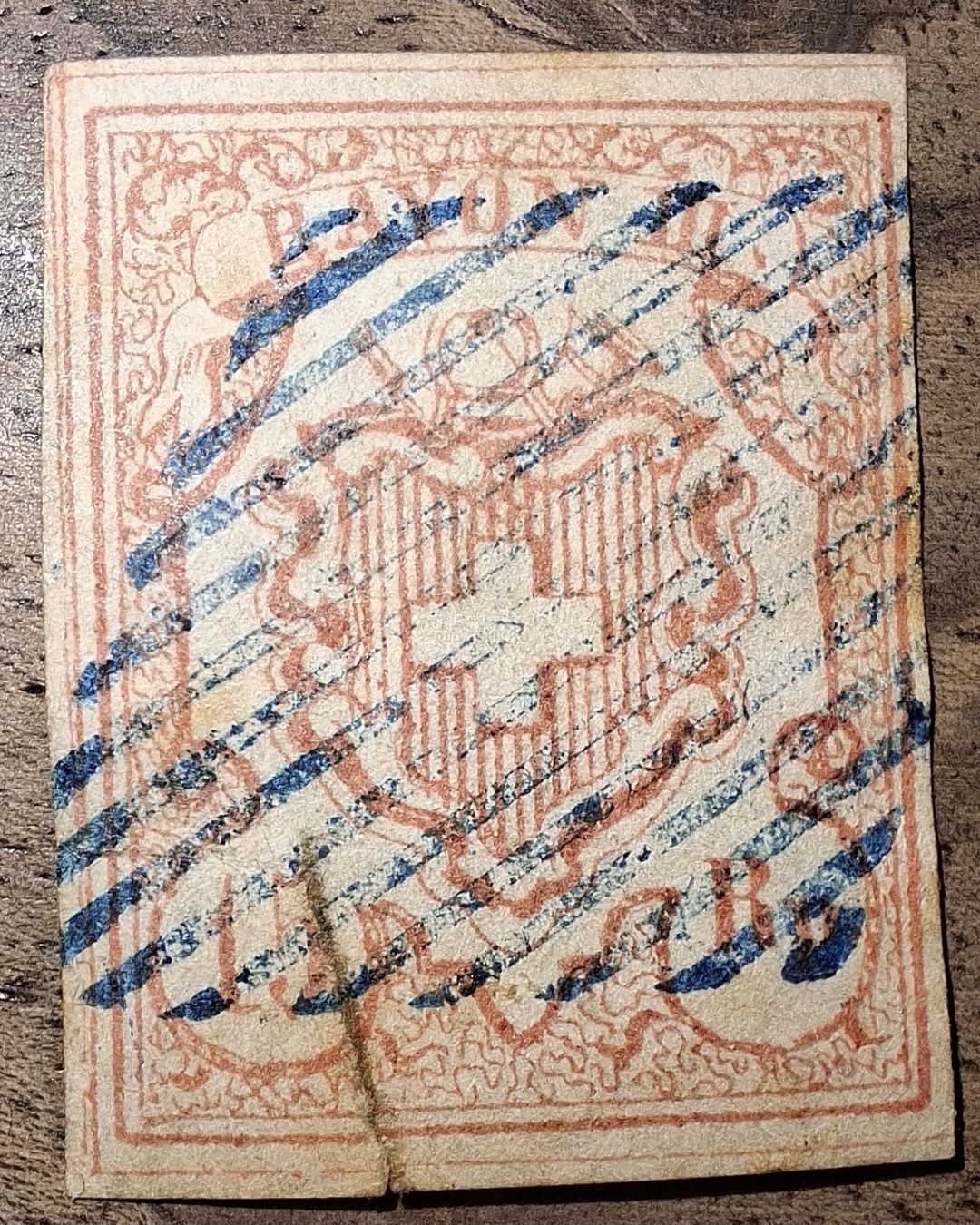 Tutti i francobolli: Rayon Nr. 20 Typ 9 / bl. Raute Mängel – Usato da Balgach venduto da SIMEON27