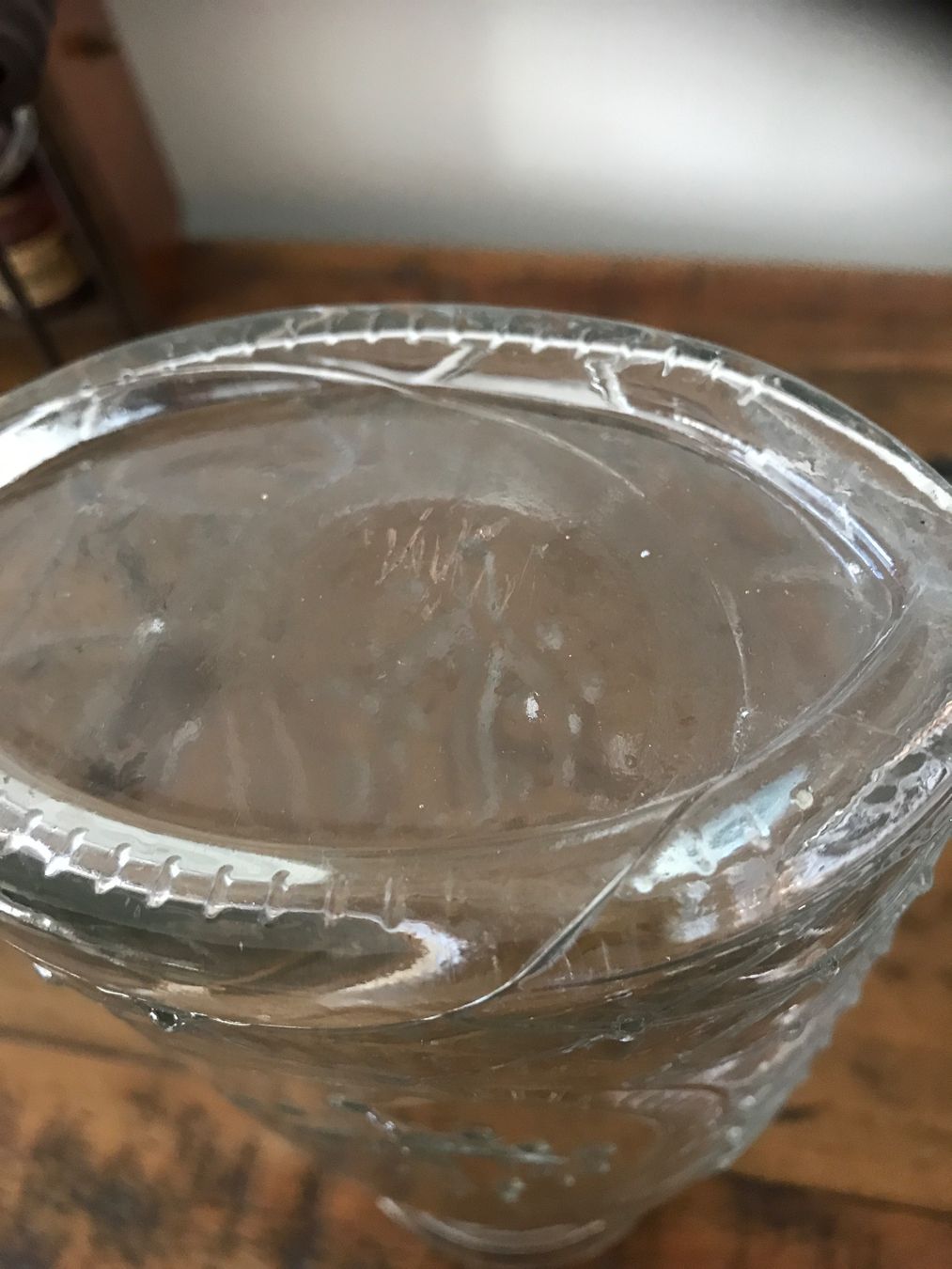 Vasen & Gefässe: Vase aus Glas in Matallständer – Gebraucht aus Rapperswil SG von cosiba01 6