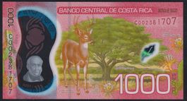 Costa Rica 1000 Colones 2019