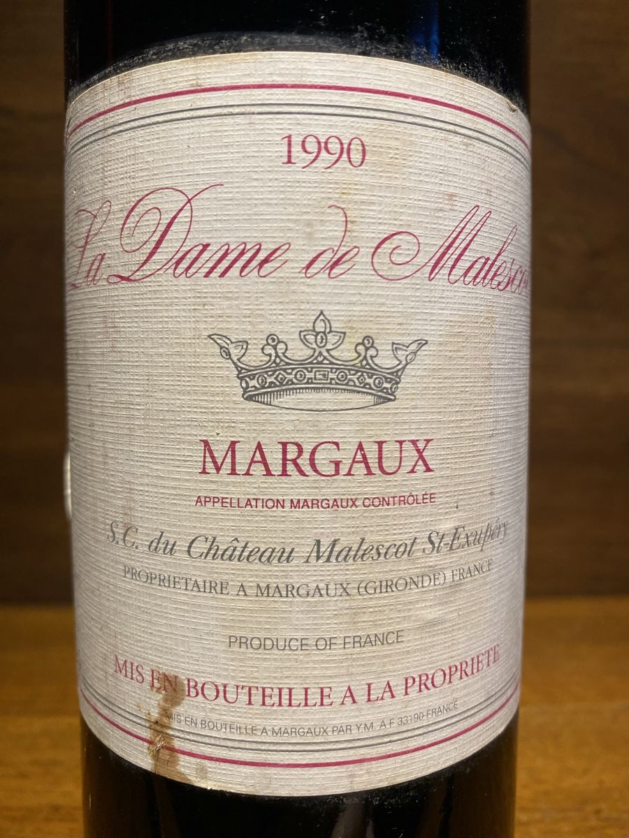 Vino: La Dame de Malescot 1990 , Margaux – Nuovo e nell'imballaggio originale da Muttenz venduto da exclusive_wines 4