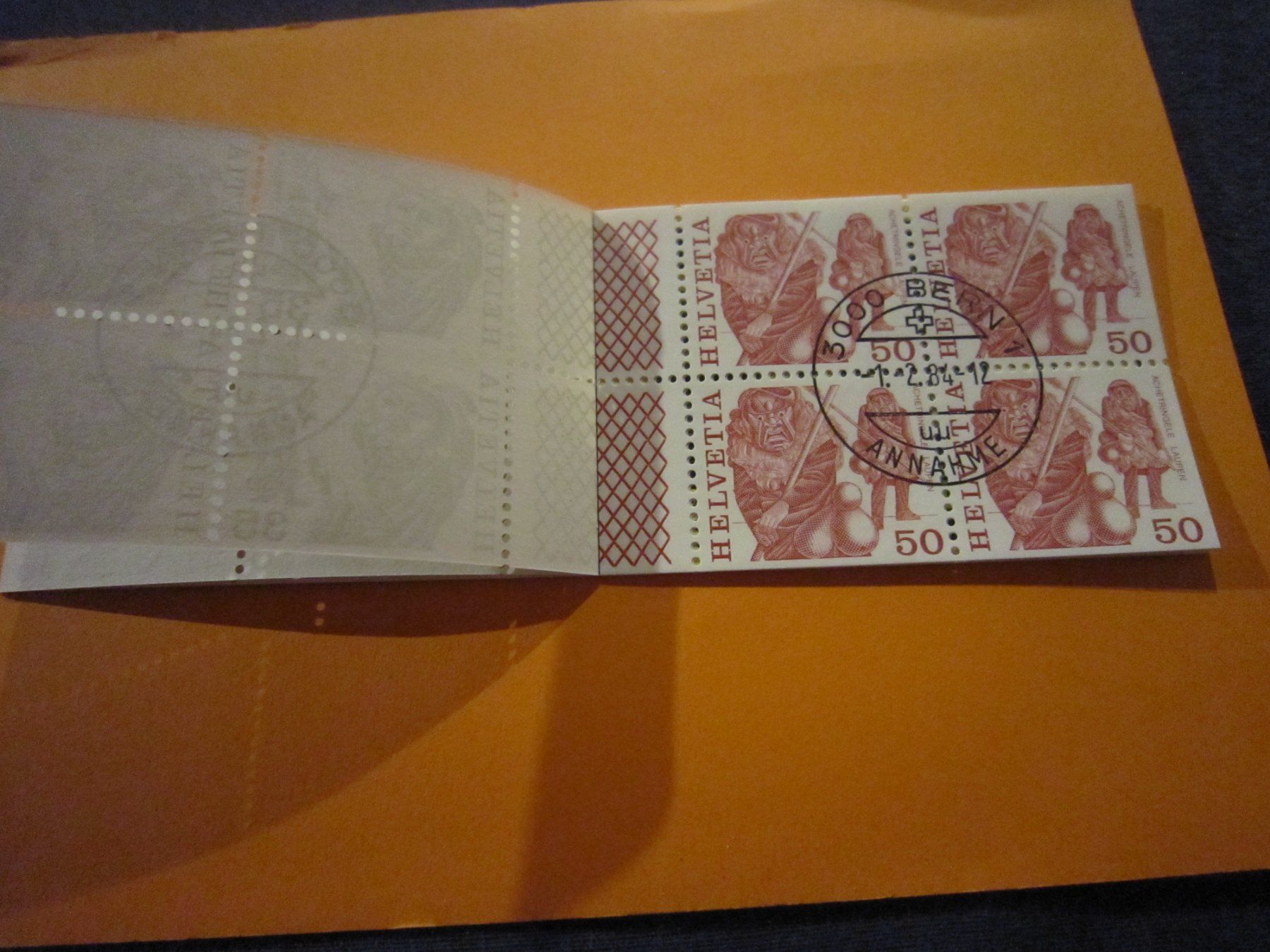 Alle Briefmarken: S2 Schönes Markenheft 1984 – Gebraucht aus Giubiasco von sal_9j6w 4