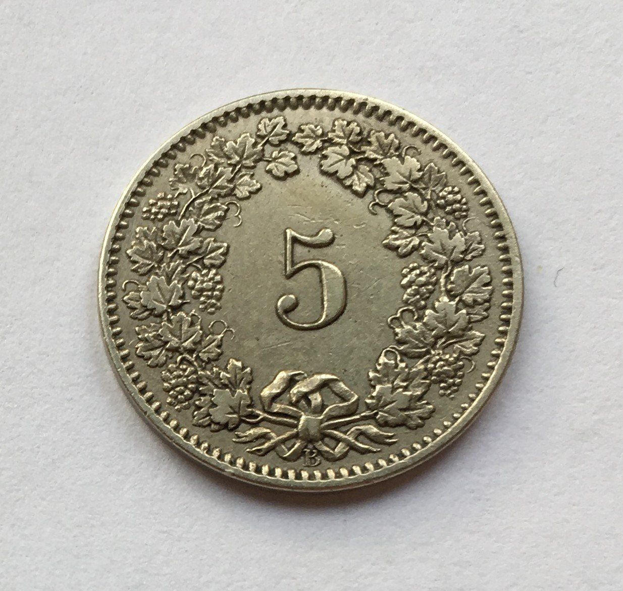 Tutti le monete: 1876 5 Rappen -unz – Usato da Kirchberg SG venduto da Zenhad69 1