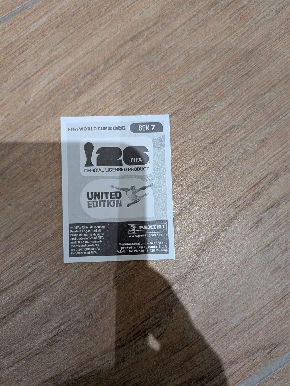 Panini Carte collezionabili: Panini Bild SEN 7 – Usato da Eschenbach SG venduto da SanFranciscoCalifornia 1