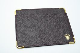 Rolex Card holder brown code. 101.70.55