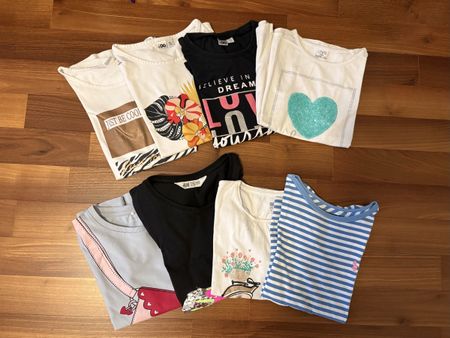 Lotto bambina 122/128