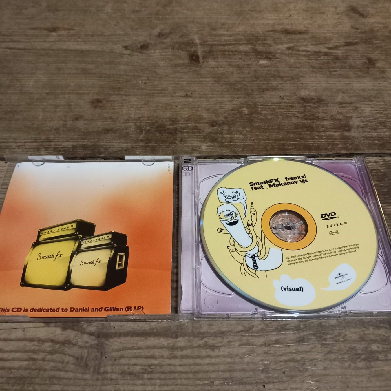 CD: Smash FX Freaxxl feat. Makanov VJs – Usato da Ganterschwil venduto da zaz_h9b6 1