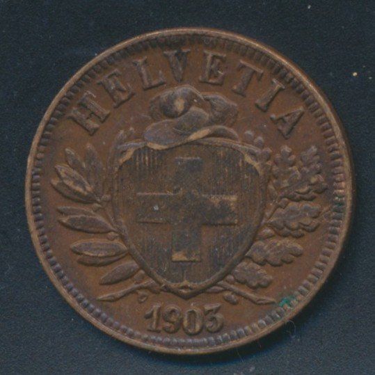 Tutti le monete: 2 Rp. 1903 ss – Usato da Roggwil BE venduto da Stampdealer3 1