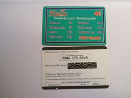 Hallo Festnetz und Telefonzelle 4€ neu
