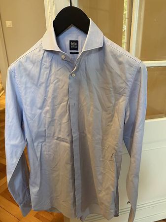 Boggi Milano Slim Fit Shirt, Size: 39, 15 1/2, New 