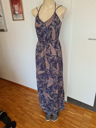 Sommer boho Maxikleid, Paisleymuster, Gr. S