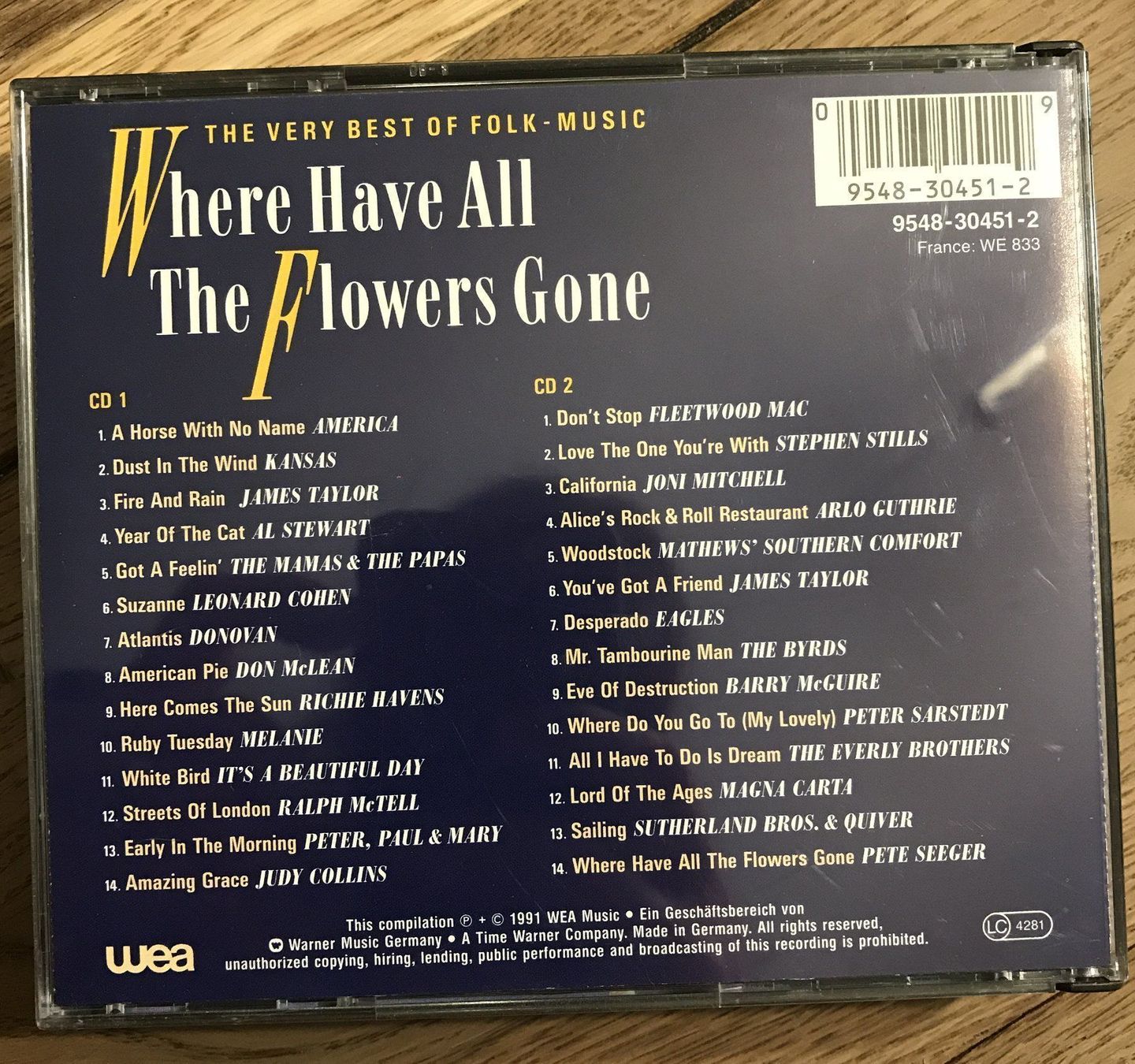 CD: CD- Where have all the Flowers gone – Usato da Guntershausen venduto da Gloominati 1