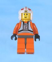 LEGO Minifigur Luke Skywalker - Pilot Suit, Simple Torso and