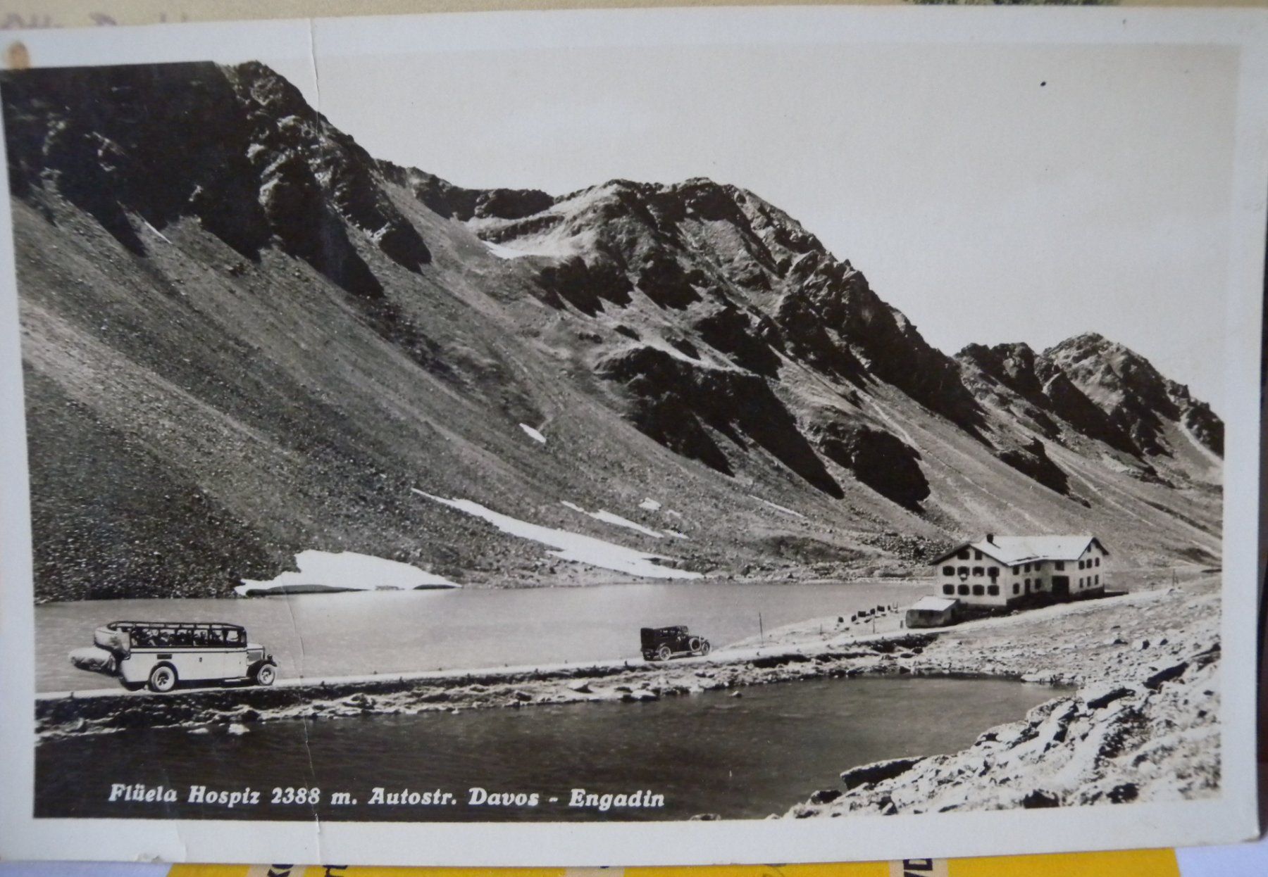 Ansichtskarten: Alte Ansichtskarte: Flüelapass, Davos-Engadin, TOP! – Gebraucht aus Hauenstein von Danbach