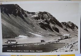 Alte Ansichtskarte: Flüelapass, Davos-Engadin, TOP!