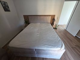 Boxbringbett vom Mömax 160x200 mit Stauraum fast wie NEU