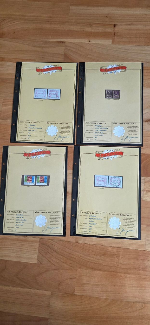 Alle Briefmarken: Schweizer Briefmarken Abarten – Neu und originalverpackt aus Wettswil von Schnuebe 8