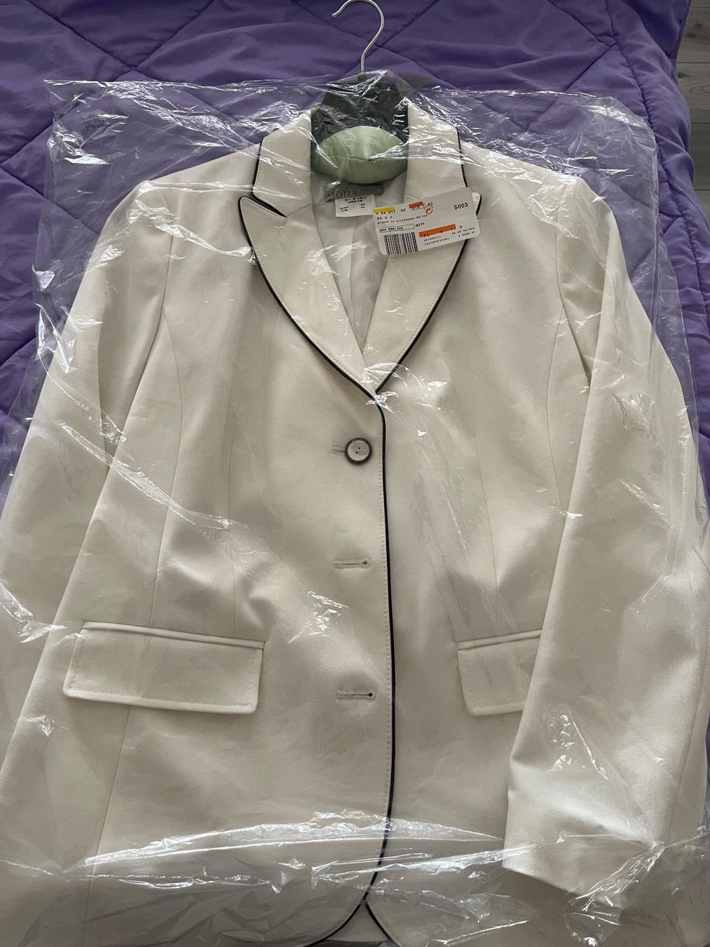 Jacken: Blazer weiss – Gebraucht aus Neuenhof von Himmel2 5