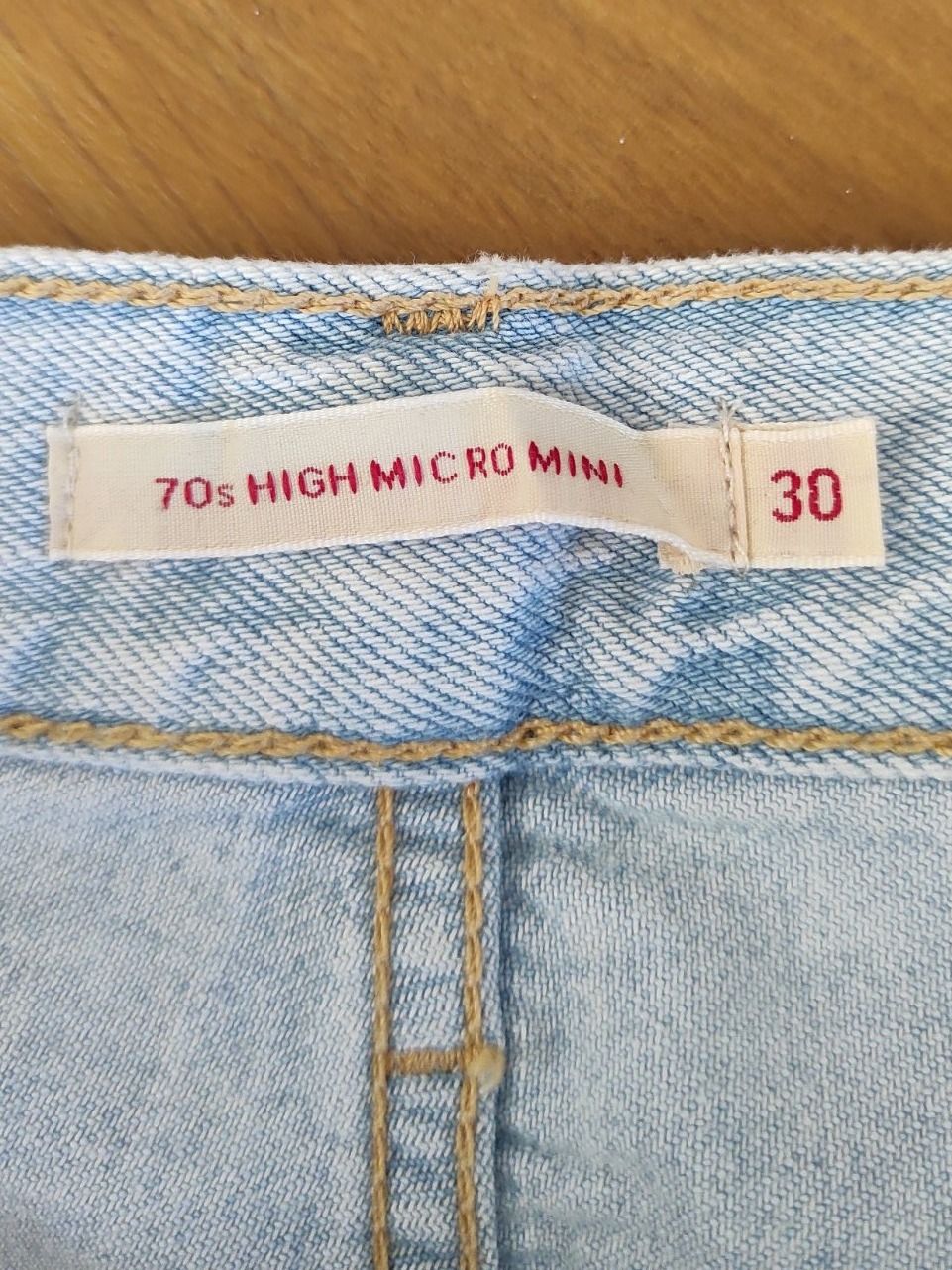 Levi's Röcke: Jeans Minirock Levi's, neu, Grösse 30 – Neu (gemäss Beschreibung) aus Silvaplana von Suomi3101 4