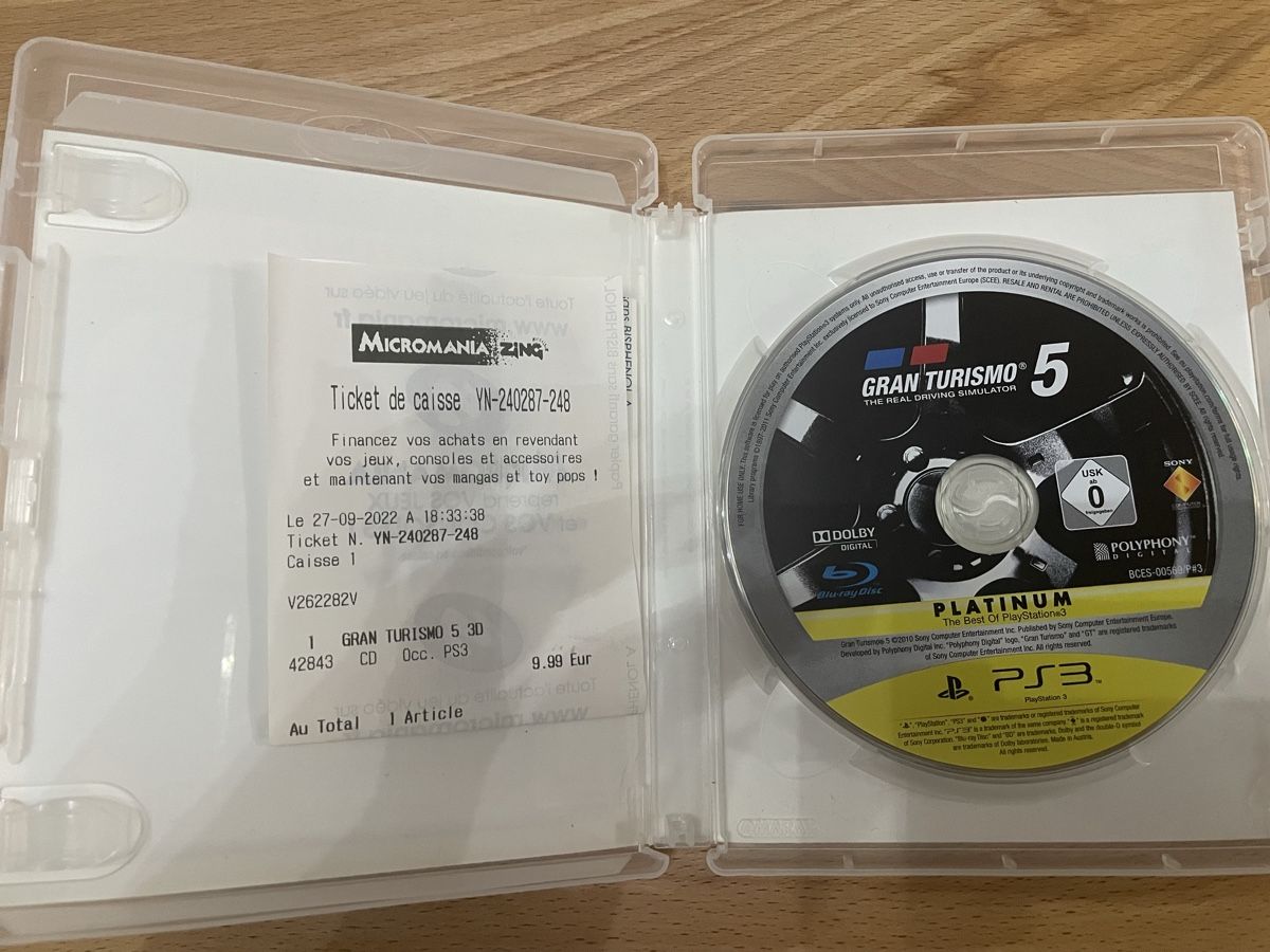 Giochi: Jeu PS3 Gran Turismo 5 – Nuovo (secondo la descrizione) da Ogens venduto da ced_qn5v 2