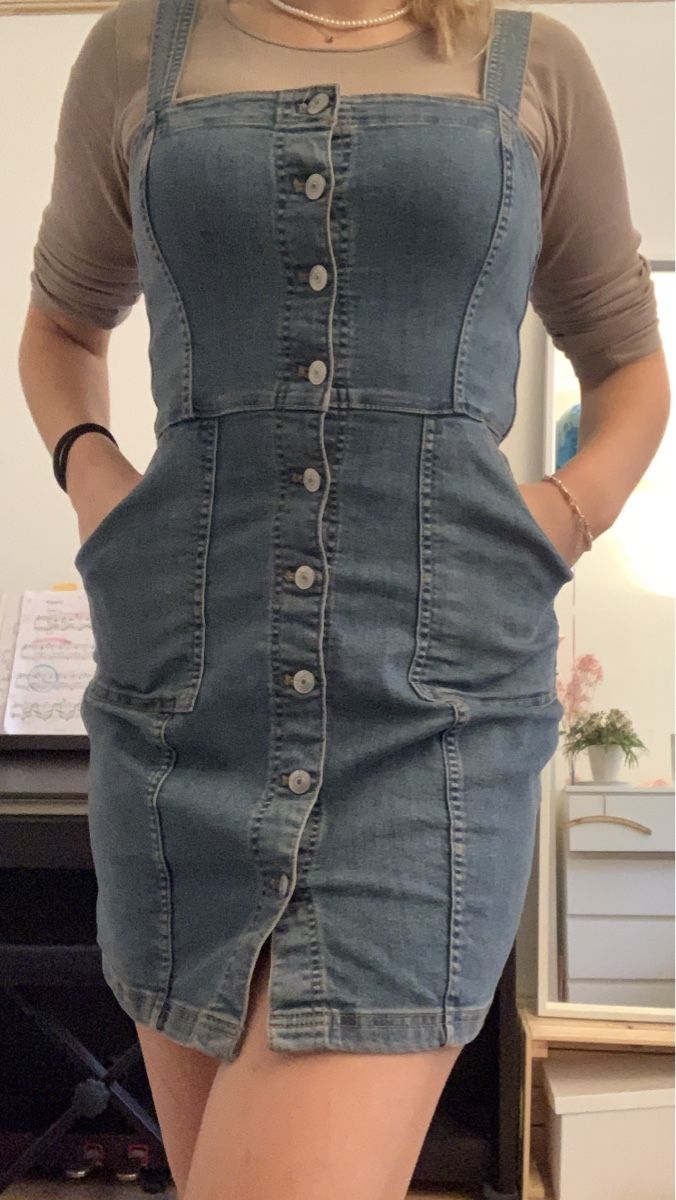 Vestiti: Jeanskleid mit Knöpfen grösse 38 – Nuovo (secondo la descrizione) da Solothurn venduto da amelie.br 4