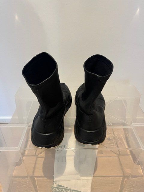 Damenschuhe: Schwarze Leder Sneakers Boots Grösse 40 – Gebraucht aus Zürich von car_pth8 2
