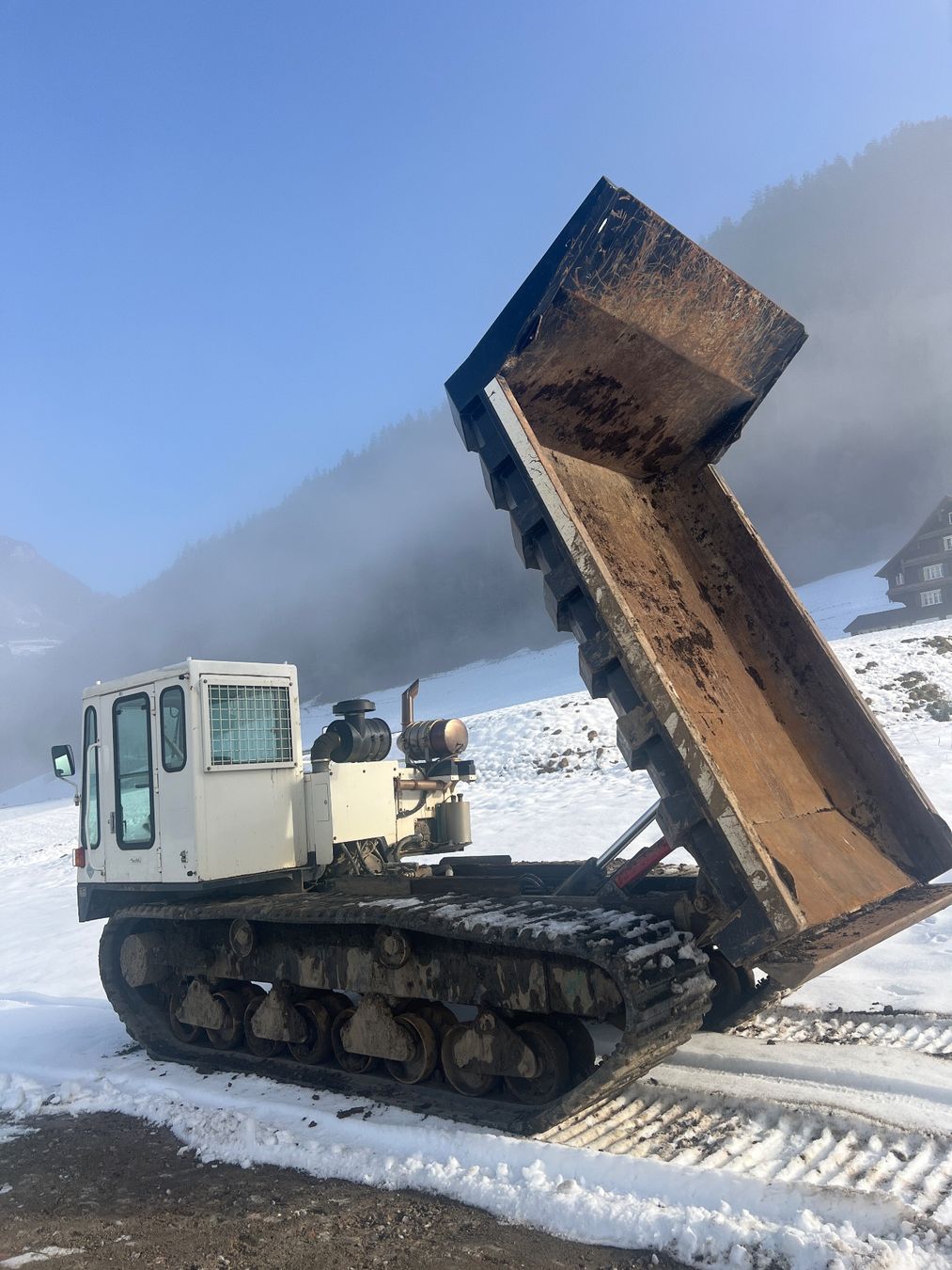 Mitsubishi Tutte le macchine: Raupendumper Huki 700 Mitsubishi gross – Usato da Egg b. Zürich venduto da SwissTradingAgency