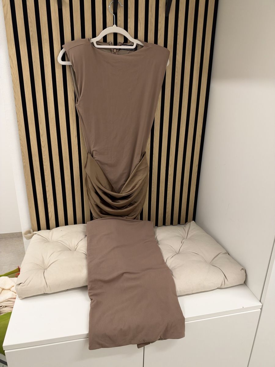 Vestiti: Wanderdoll Kleid braun drapiert Grösse M – Usato da Illnau venduto da iva_ck2d 1
