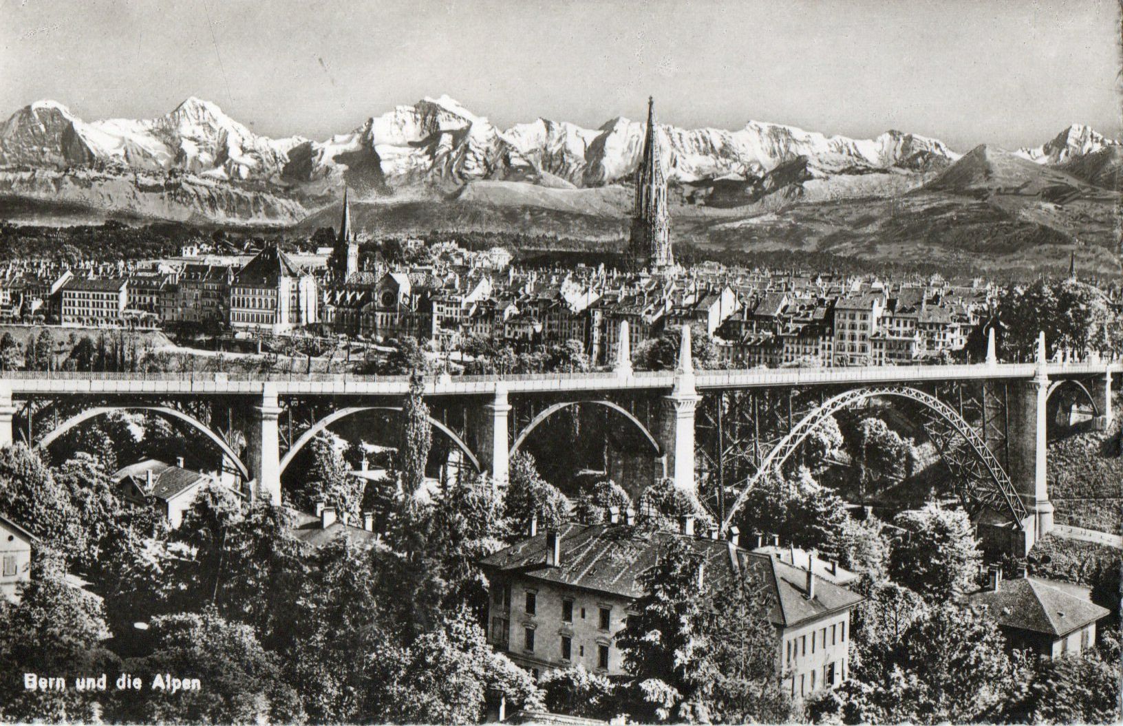 Cartes postales: Bern und die Alpen – D'occasion à Melano par pisonsdro