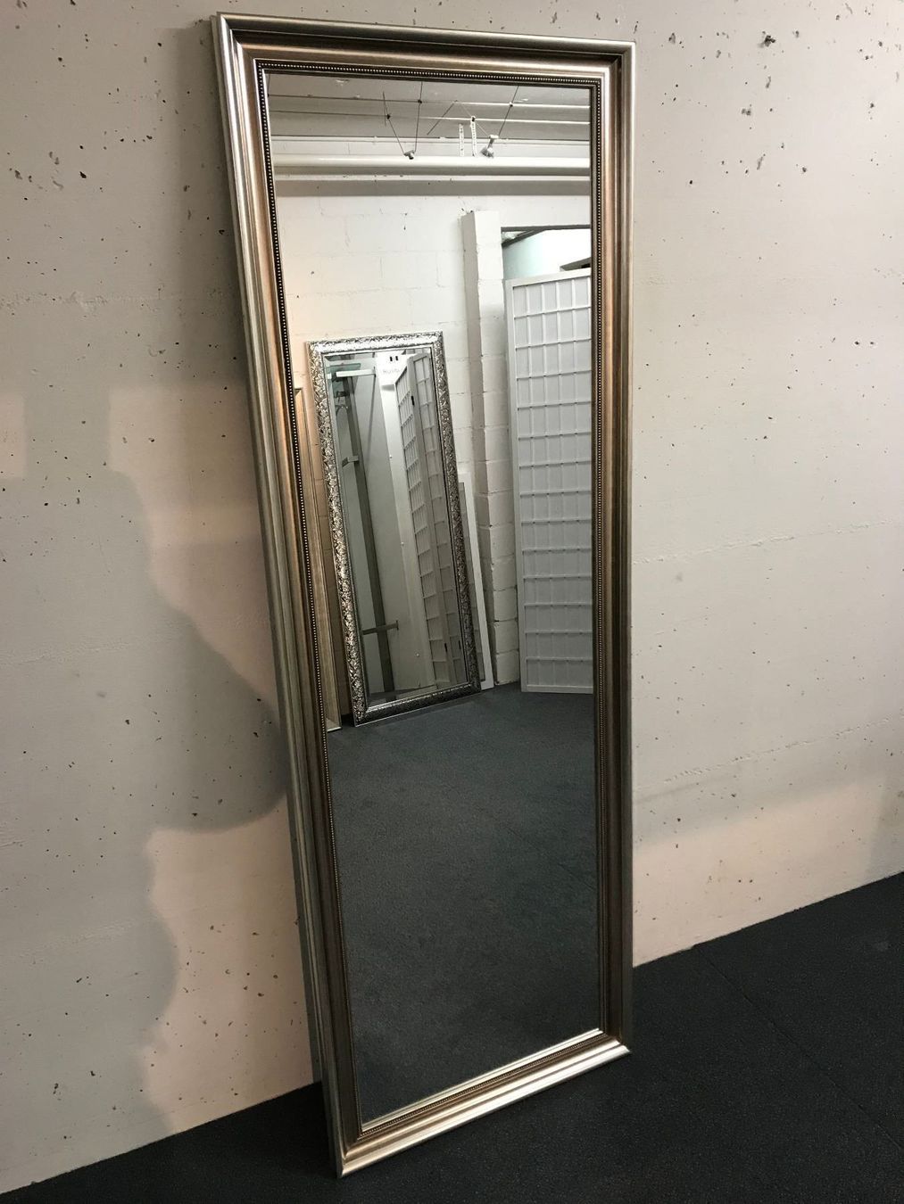 Spiegel: Spiegel PRIA Rahmen silber 65 x 185 cm – Neu und originalverpackt aus Unterentfelden von moebelrufli 3