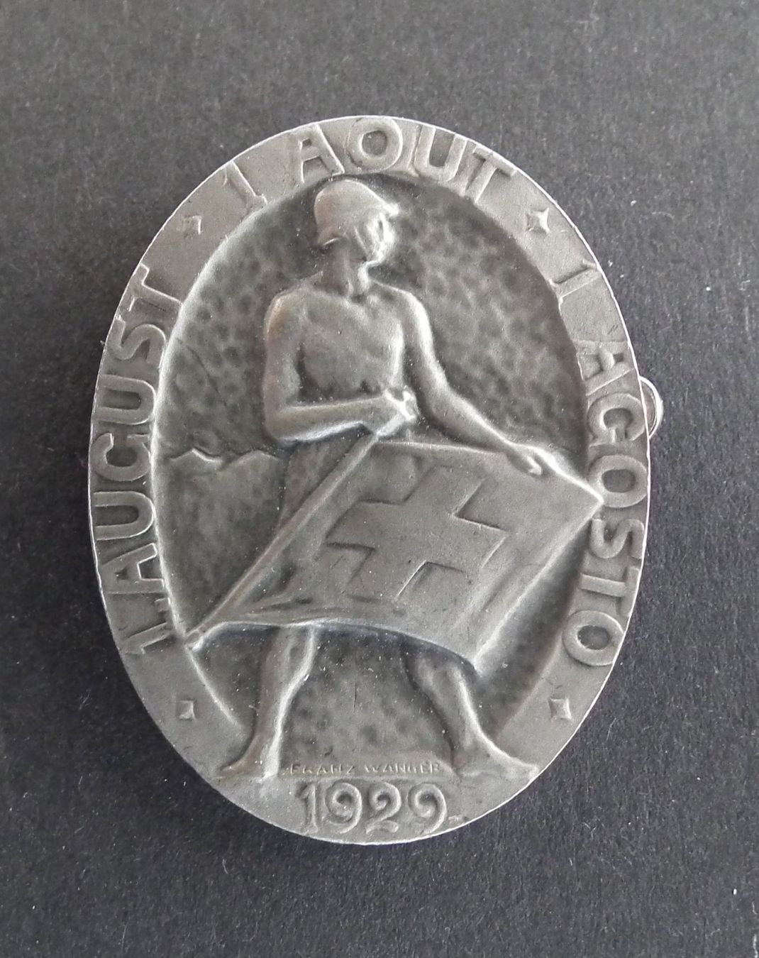 Medaglie: Medaille, Anhänger 1. August 1929 – Usato da Kriens venduto da WULLU99