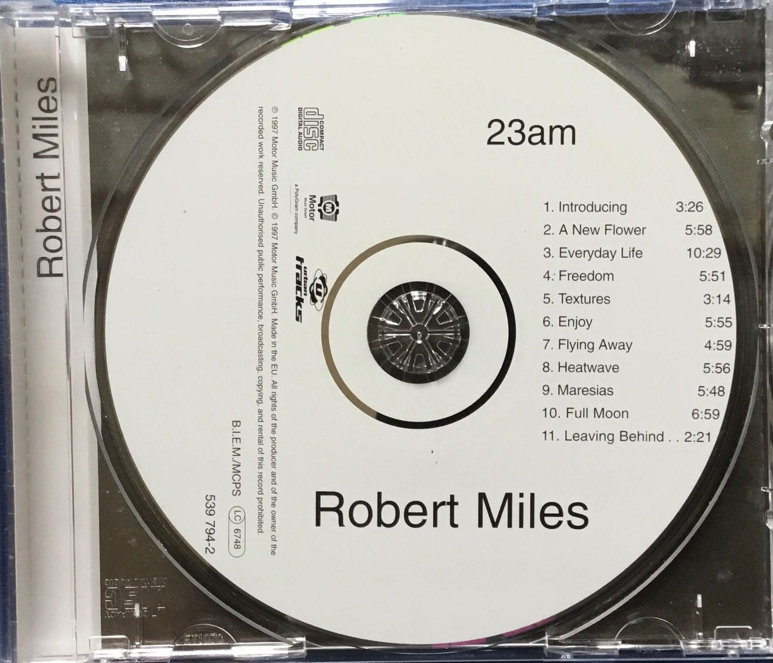 CDs: (CD) Robert Miles „23AM“ – Gebraucht aus Serneus von kowalsky1 1
