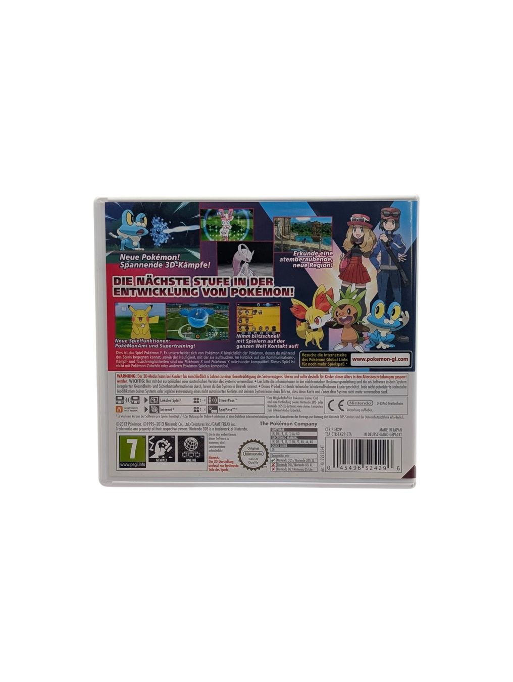 Nintendo Spiele: Pokémon Y Nintendo 3DS – Gebraucht aus Domat/Ems von IsseldorsShop 1