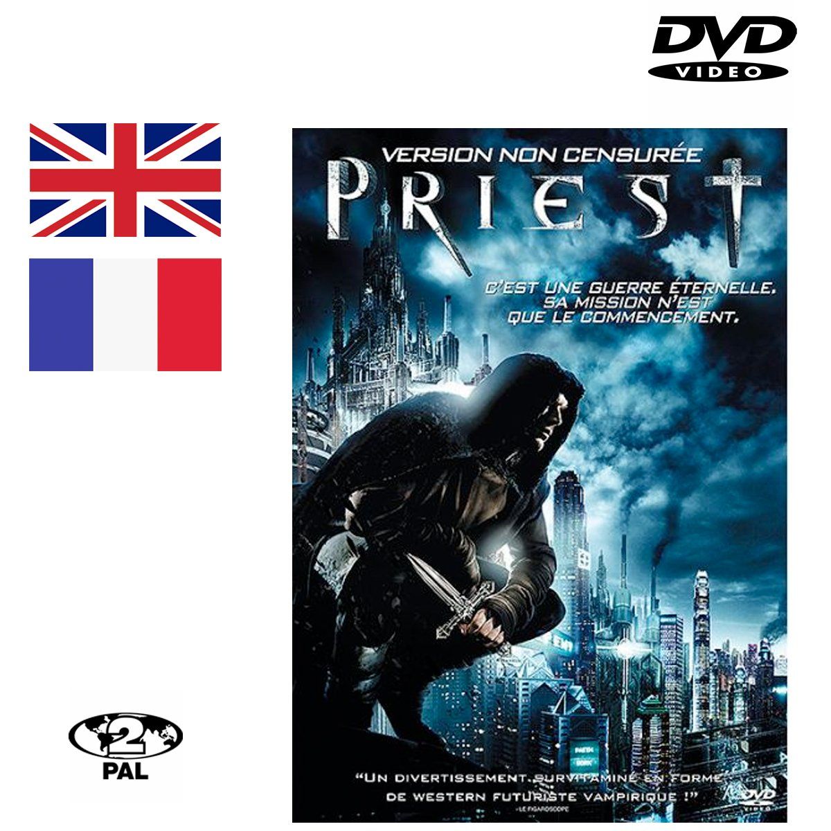 Tutti i DVDs: Priest (2011) - DVD Version non censurée – Usato da Semsales venduto da __Florian__