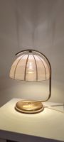 Schöne kleine tischlampe vergoldet1982