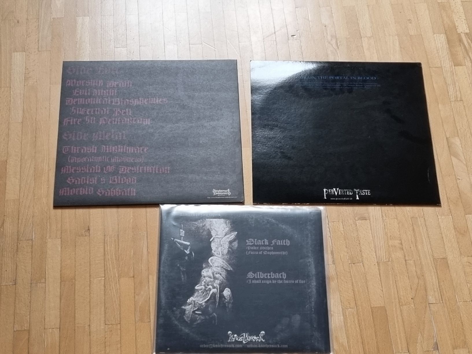 Schallplatten: Black / Death Metal, LP & Midi LP Sammlung – Gebraucht aus Winterthur von Belzarek 1