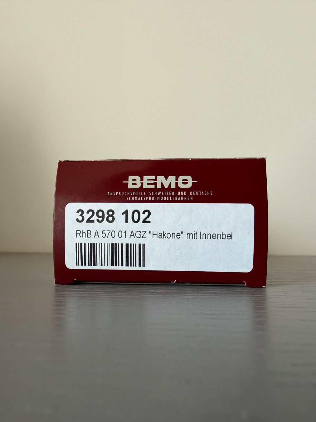 Bemo Modellini di ferrovie: Bemo 3298 102 RhB A 570 01 Hakone – Nuovo (secondo la descrizione) da Prilly venduto da re460vaud 1