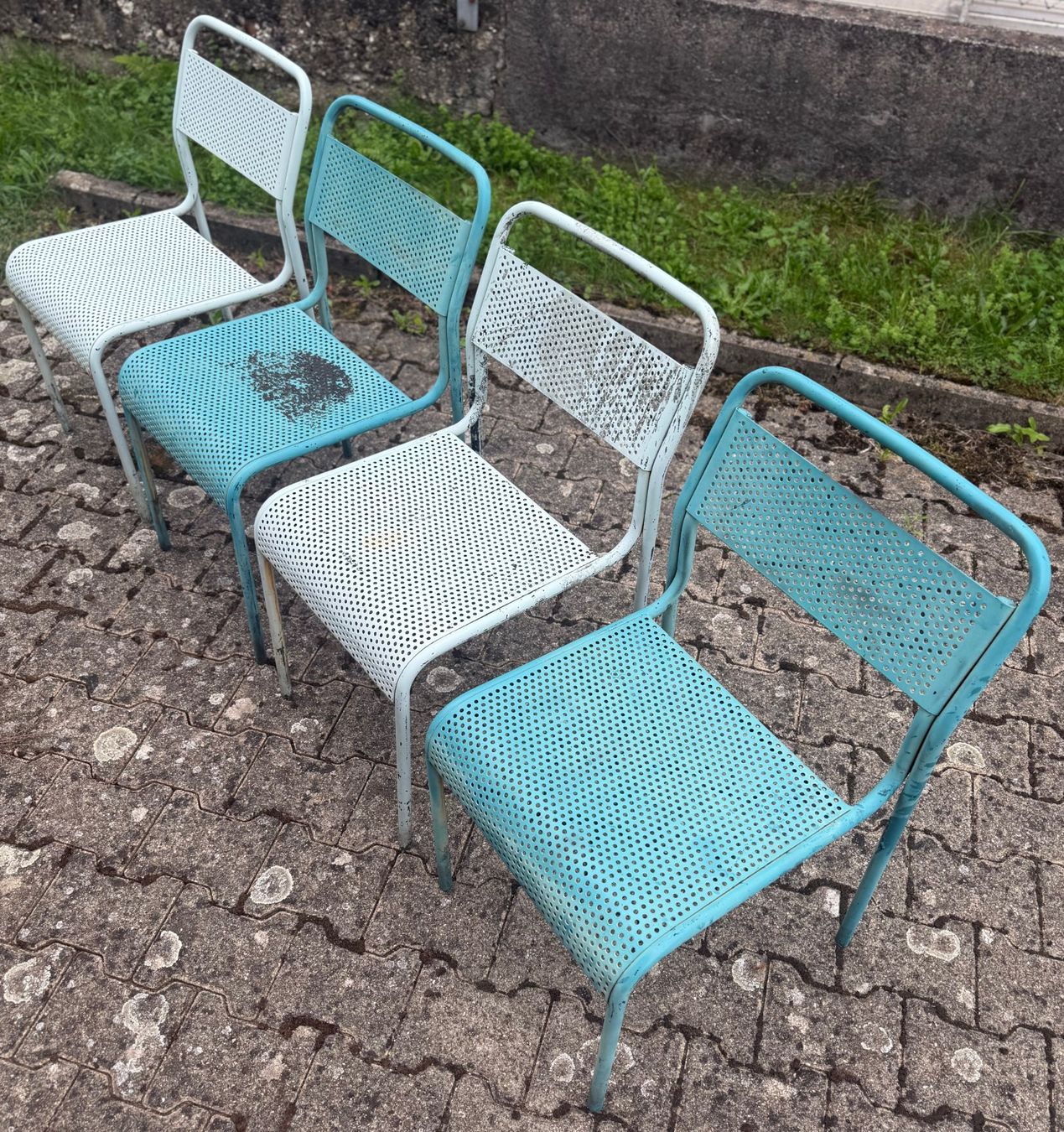 Sedie: Gartenstühle // Metall // 4er Set – Usato da Schinznach-Dorf venduto da mix 1