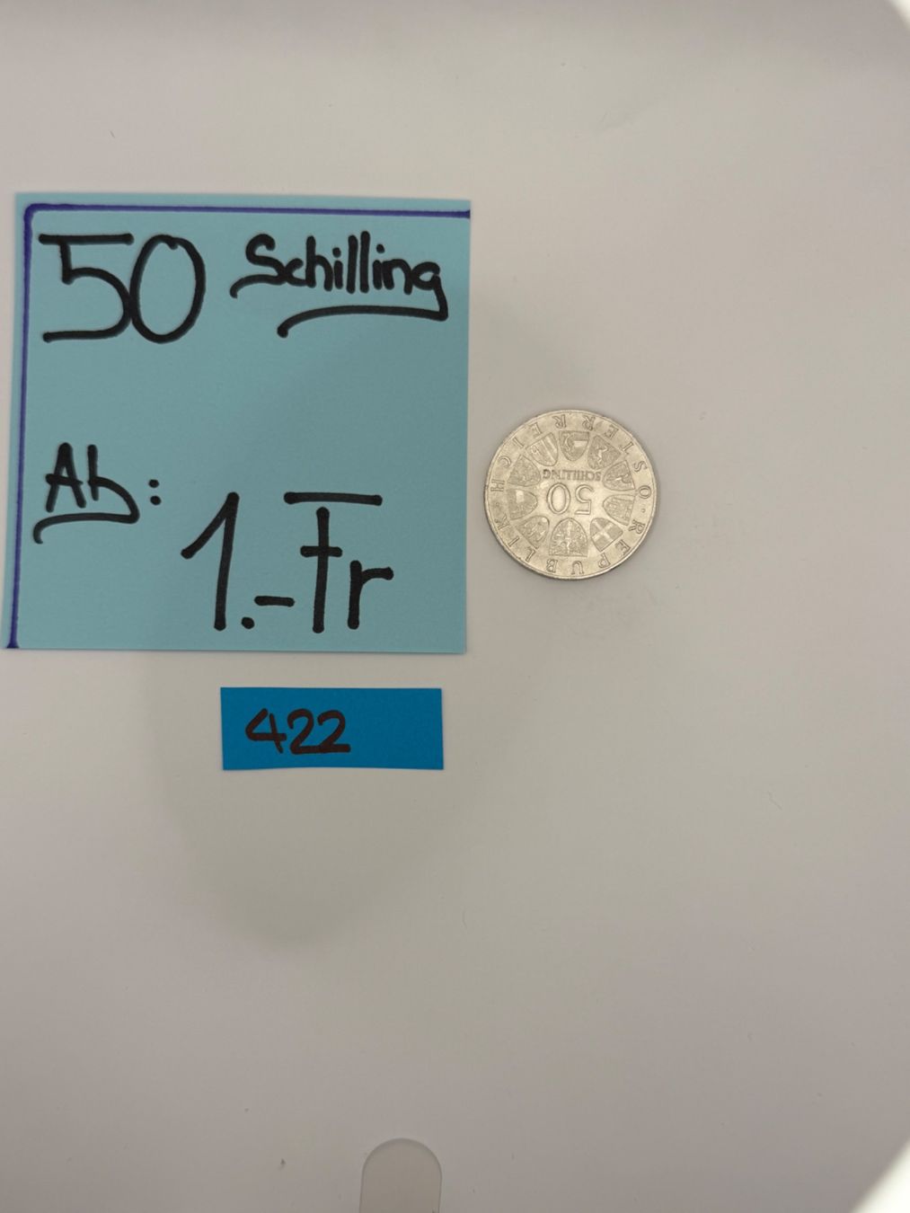 Tutti le monete: 50 Schilling Ab: 1.- Fr. – Usato da Engi venduto da kasi09 1