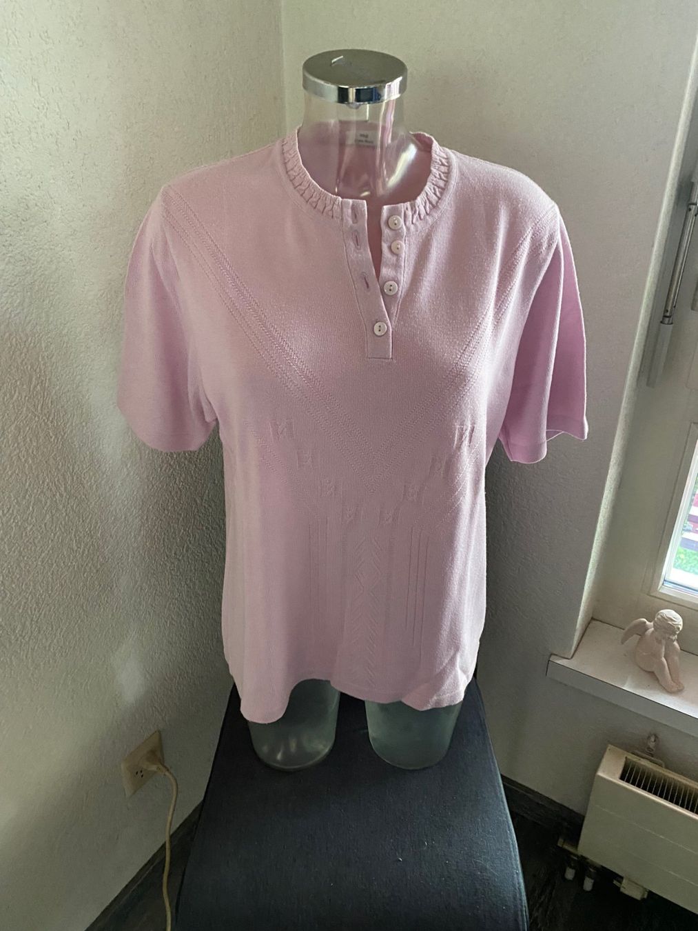 Pullover & Sweatshirts: Kurzarm Pulli Grösse L rosa – Gebraucht aus Allenwinden von Obalu