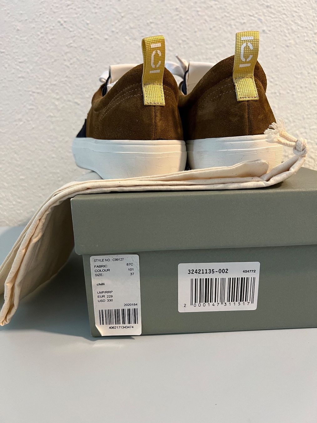 Closed Scarpe da donna: Leder sneakers Closed Gr.37 blau-braun – Usato da Siebnen venduto da dte_9kmw 1