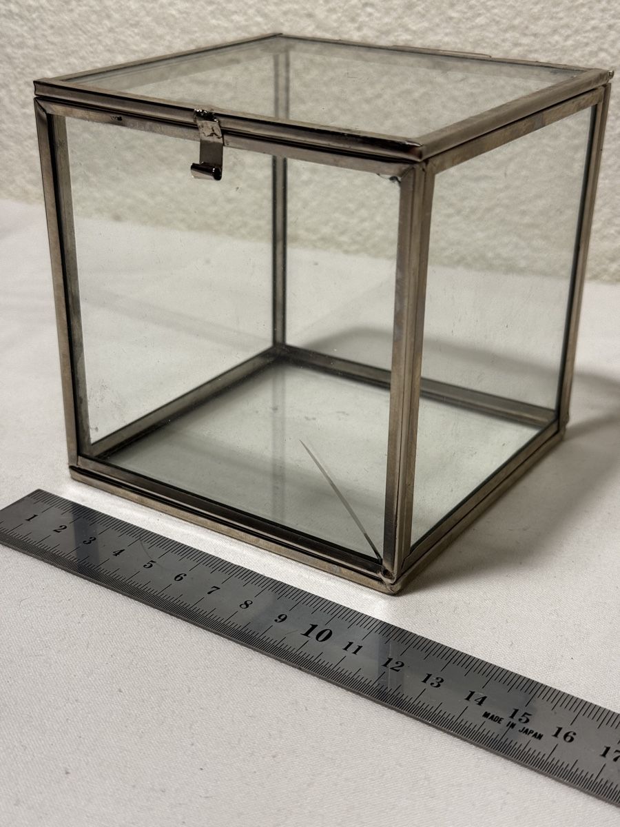 Portagioie: Schmuckbox, glasbox in silber – Usato da Stüsslingen venduto da leo_nzh6 2