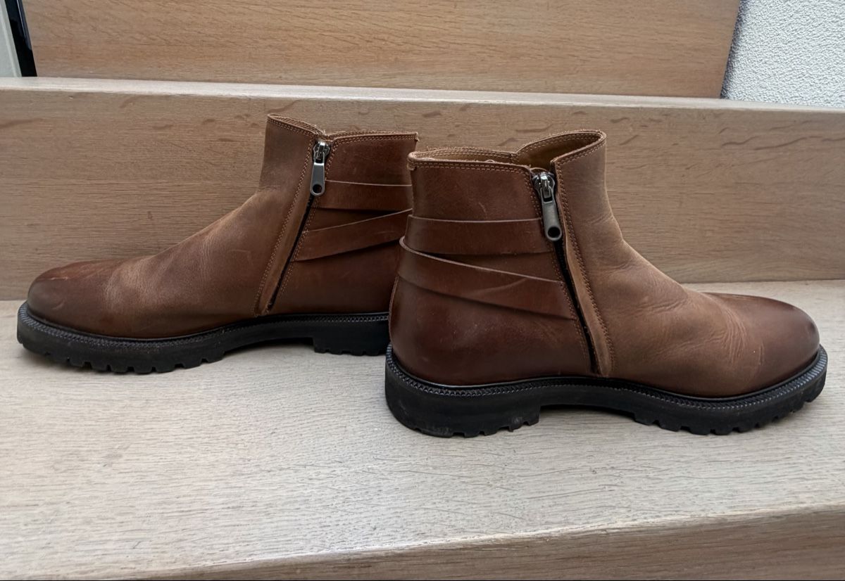 Brunello Cucinelli Herrenschuhe: Brunello Cucinelli Stiefeletten braun – Gebraucht aus Oberwil b. Zug von hallihallo12 1
