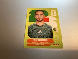 FIFA Panini Sticker Ramiz Zerrouki Alg11 United Edition