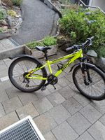 Kinder Velo BMC Neongelb 24 Zoll guter Zustand. 21 gänge.