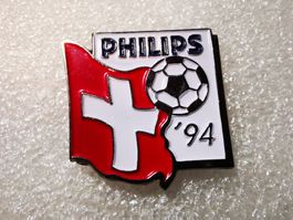 Ansteckpin 5: Fifa World Cup 1994 USA Schweiz x Philips