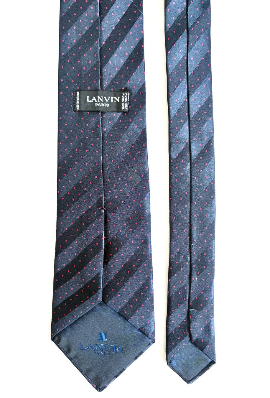 Lanvin Cravatte: Vintage LANVIN, Paris Seidenkrawatte – Usato da Kloten venduto da Nephty 3